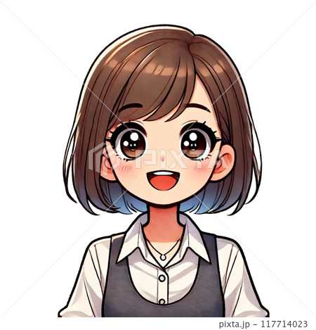 喜んでいる女性 117714023