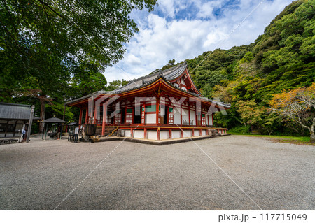 観心寺 国宝の金堂のたたずまい6 大阪府河内長野市 観心寺 国宝の金堂のたたずまい6 大阪府河内長野市 117715049