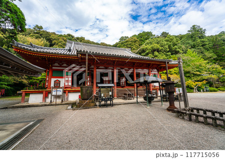 観心寺　国宝の金堂のたたずまい11　大阪府河内長野市 117715056