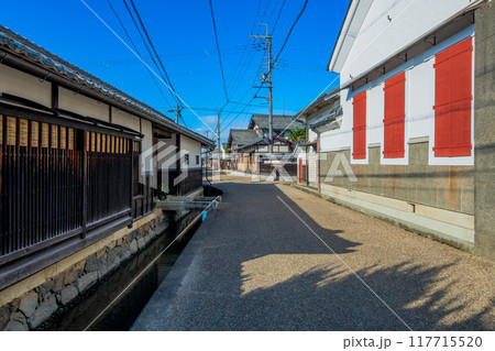 滋賀県　東近江市　五個荘金堂の町並み 117715520