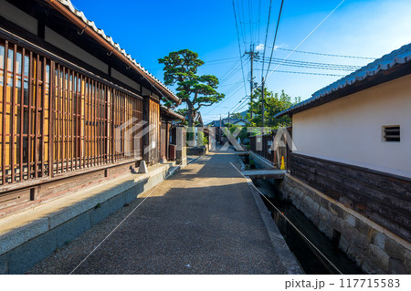 滋賀県 東近江市 五個荘金堂の町並み 滋賀県 東近江市 五個荘金堂の町並み 117715583