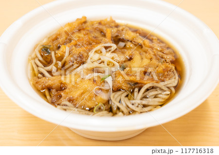 美味しいかき揚げ蕎麦 美味しいかき揚げ蕎麦 117716318