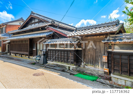 滋賀県 米原市 中山道 柏原宿の町並み 滋賀県 米原市 中山道 柏原宿の町並み 117716362