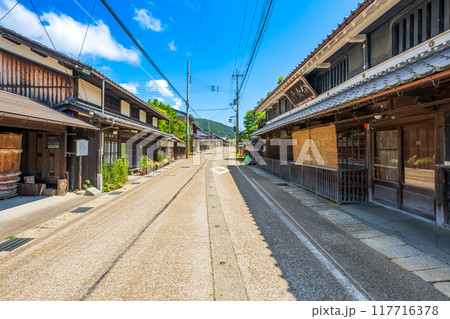 滋賀県 米原市 中山道 柏原宿の町並み 滋賀県 米原市 中山道 柏原宿の町並み 117716378