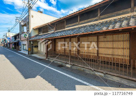 岐阜県　養老町　高田の町並み 117716749