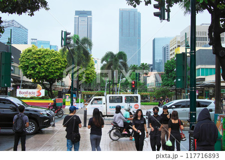 躍動するフィリピン - マニラ・BGC 　都市景観（2023年9月） 117716893