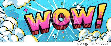WOW speech cloud. comic comic art humor burst. Boom halftone sketch with word. Vintage explosion background. Funny cartoon comic book message. Retro surprise speech bubble effect WOW speech cloud. comic comic art humor burst. Boom halftone sketch with word. Vintage explosion background. Funny cartoon comic book message. Retro surprise speech bubble effect 117717774