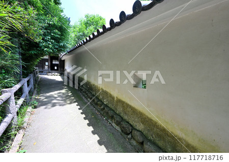 愛知県西尾市　三河国「西尾城」の丑寅櫓と曲輪の様子 117718716