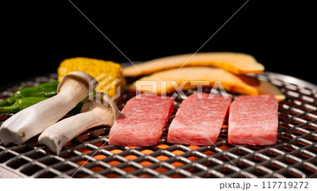 焼肉 炭火焼き 焼肉 炭火焼き 117719272