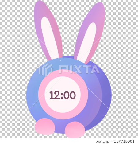 Purple Bunny Alarm Clock Purple Bunny Alarm Clock 117719901