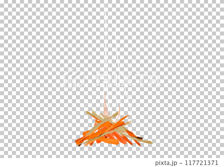 送り火のイラスト 送り火のイラスト 117721371
