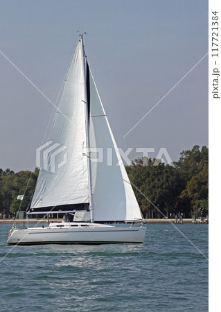 Sailing Boat Lagoon Sailing Boat Lagoon 117721384