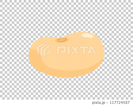 Single illustration of soybeans 117724587