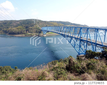 黒の瀬戸大橋(長島日本三大急潮） 117724655
