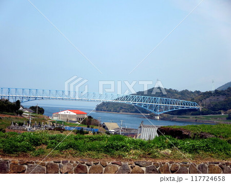 黒の瀬戸大橋(長島日本三大急潮） 117724658