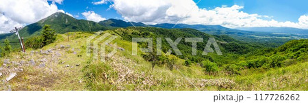 絶景の八子ヶ峰トレッキング　長野県　日本 117726262