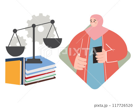 legal service law firm jurisdiction rule law and order concept service judicial design icon illustration legal service law firm jurisdiction rule law and order concept service judicial design icon illustration 117726520
