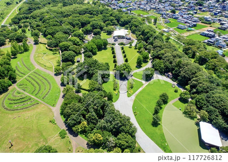 一宮市、ツインアーチ138から眺める138タワーパーク 117726812