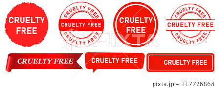 cruelty free not tested on animal product stamp collection design icon safe product cruelty free not tested on animal product stamp collection design icon safe product 117726868