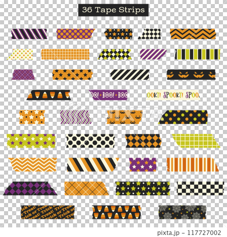 一套萬聖節撕破的遮蓋膠帶 一套萬聖節撕破的遮蓋膠帶 117727002