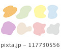 カラフルなフレーム 117730556