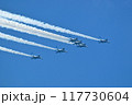 那覇基地ブルーインパルス曲芸飛行 117730604