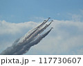 那覇基地ブルーインパルス曲芸飛行 117730607