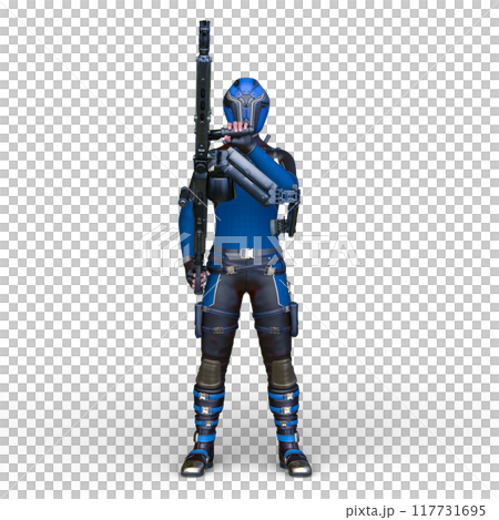 Cyber warrior 117731695