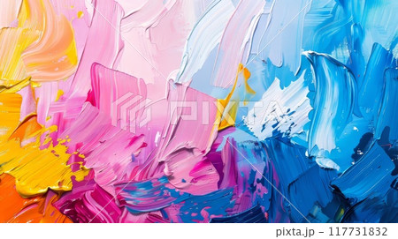 アートなペイントの背景 117731832