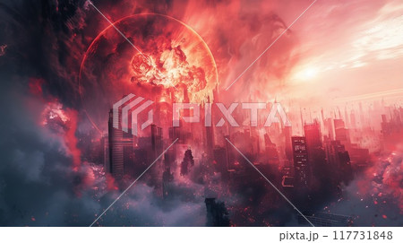 世界滅亡の危機のイラスト素材 [117731848] - PIXTA