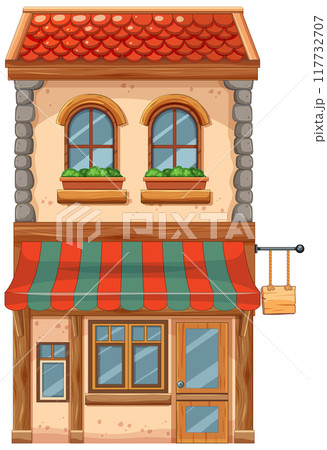Charming Two-Story Shop Building 117732707