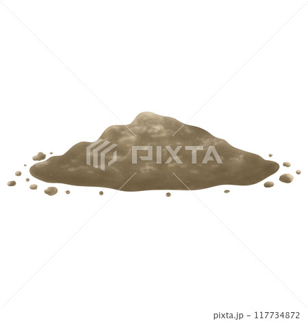 Illustration of garden, hand drawing set of soil, sprout, garden, clay Illustration of garden, hand drawing set of soil, sprout, garden, clay 117734872