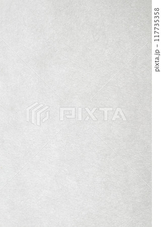 和紙によるシンプルな背景素材（白色・無地） 117735358