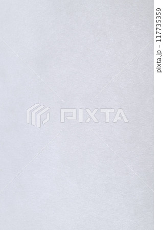 和紙によるシンプルな背景素材（白色・無地） 117735359