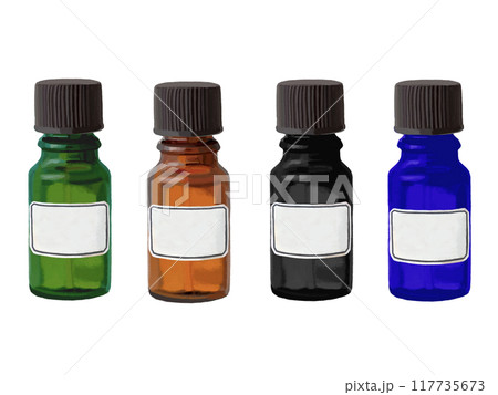 遮光瓶(4色)ラベル付き 遮光瓶(4色)ラベル付き 117735673