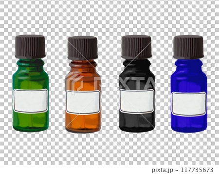 遮光瓶(4色)ラベル付き 遮光瓶(4色)ラベル付き 117735673