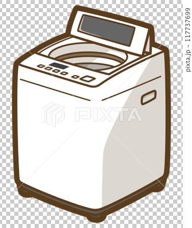 附開蓋的頂置洗衣機 117737699