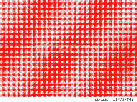 Red shepherd check background material (thick) 117737842