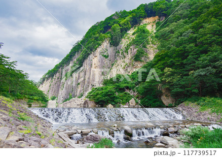 小原の材木岩 夏景 小原の材木岩 夏景 117739517