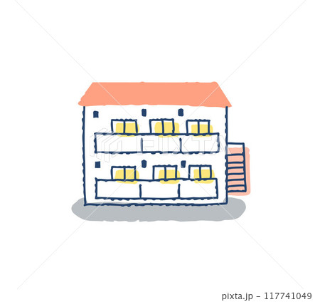 2階建ての集合住宅 2階建ての集合住宅 117741049
