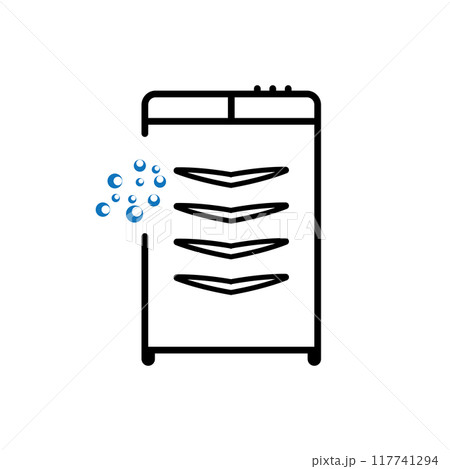 portable air conditioner icon 117741294