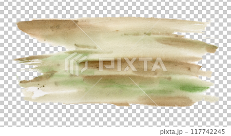 Scenery landscape ground, green meadow field moorland pasture prairie grass land. Single isolated element, hand drawn in watercolor for tourism, resort ads, hiking camping sites vacation, nature maps. Scenery landscape ground, green meadow field moorland pasture prairie grass land. Single isolated element, hand drawn in watercolor for tourism, resort ads, hiking camping sites vacation, nature maps. 117742245