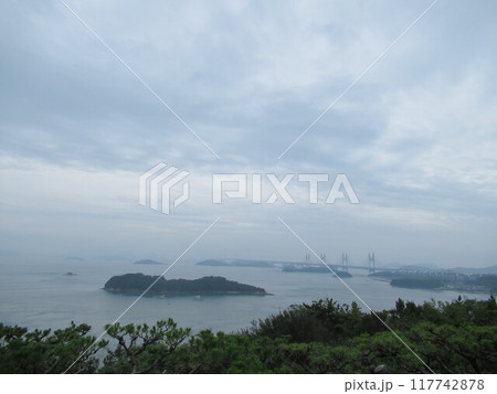 鷲羽山からの瀬戸大橋 鷲羽山からの瀬戸大橋 117742878