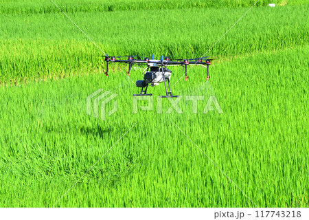 農業用ドローンによる農薬散布 117743218