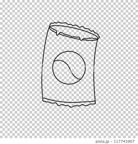 A bag of chips with a Pepsi logo on it 117743907