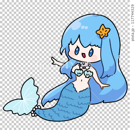 Mermaid Girl Mermaid Girl 117744329