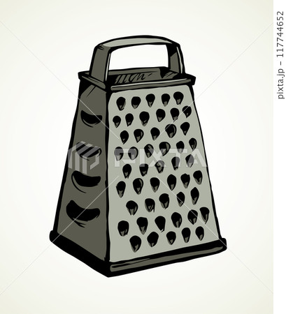 Iron grater. Vector drawing icon 117744652