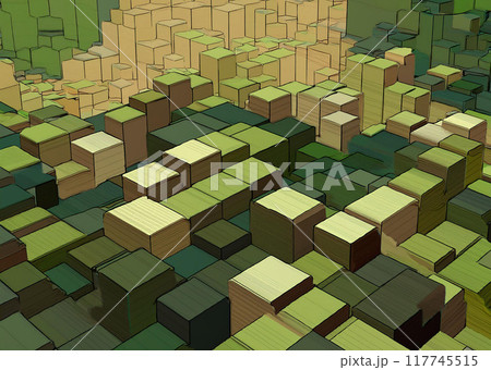 幾何学的なイラスト(背景壁紙) 幾何学的なイラスト(背景壁紙) 117745515