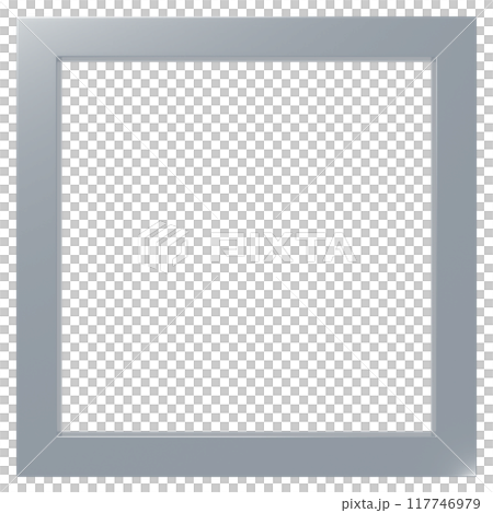 3D材質_金屬邊框_銀色 3D材質_金屬邊框_銀色 117746979