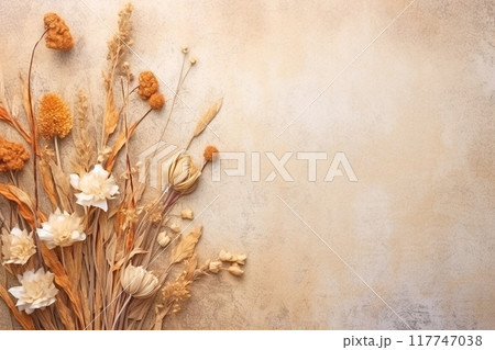 ドライフラワー「AI生成画像」 117747038